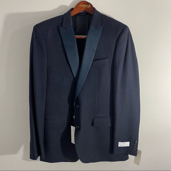 Ryan Seacrest The Evening Collection Men’s Navy Suit Jacket - Picture 1 of 5